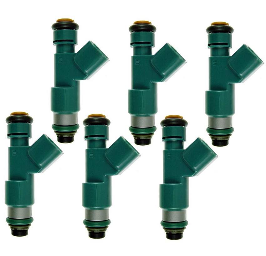Land Rover Fuel Injector Set (6 Pieces) LR001982 GB Reman 1633584KIT